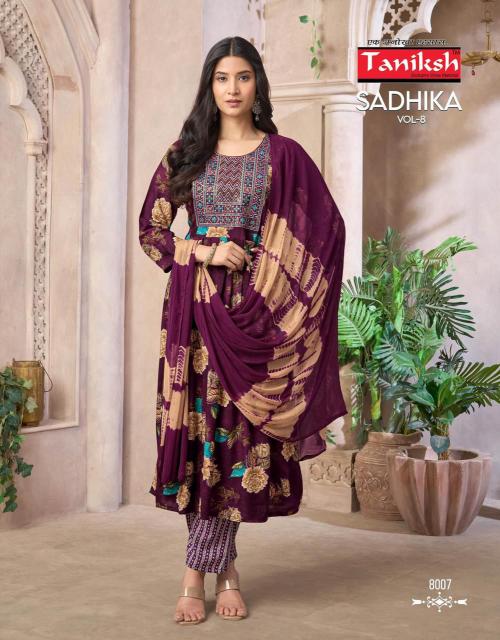 Taniksh sadhika vol 8 wholesale kurtis price